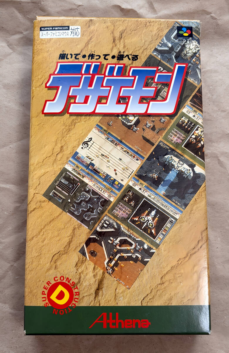 SFC デザエモン 箱・説明書付き スーパーファミコン ソフト Dezaemon拍卖