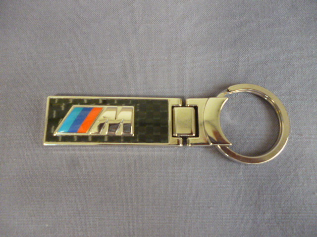 BMW 純正 Mスポーツ キーホルダー 中古 カーボンファイバー キーリング エム アクセサリー グッズ メタルパーツ 小物 カラー ドイツ拍卖