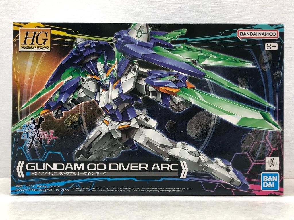 113/X428★1/144 HG ガンダムダブルオーダイバーアーク 「ガンダムビルドメタバース」 ガンプラ プラモデル 未組立品拍卖