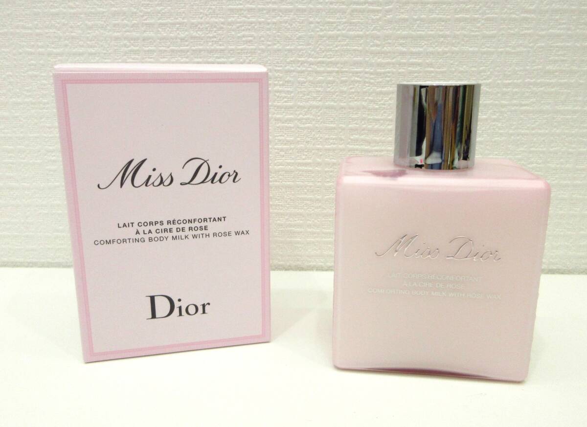 1682 美容祭 Miss Dior ディオール ミス ディオール ボディミルク 175ml ボディケア 保湿 ヘルスケア 残量8割 保管品 画像要確認拍卖