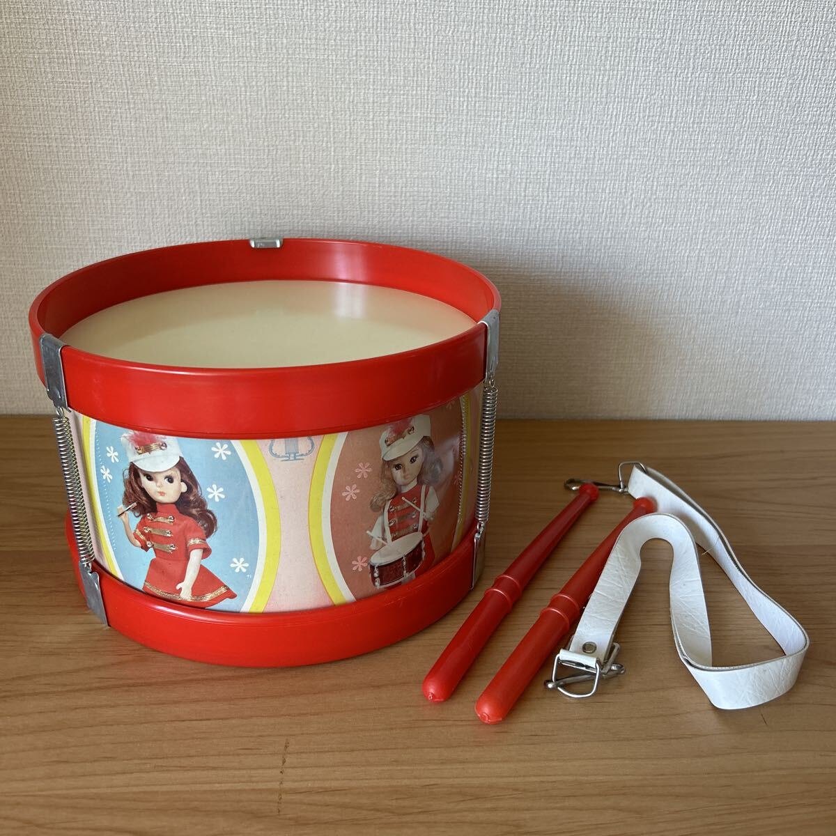 タカラ リカちゃん 昭和レトロ パレードドラム 子供用 日本製拍卖
