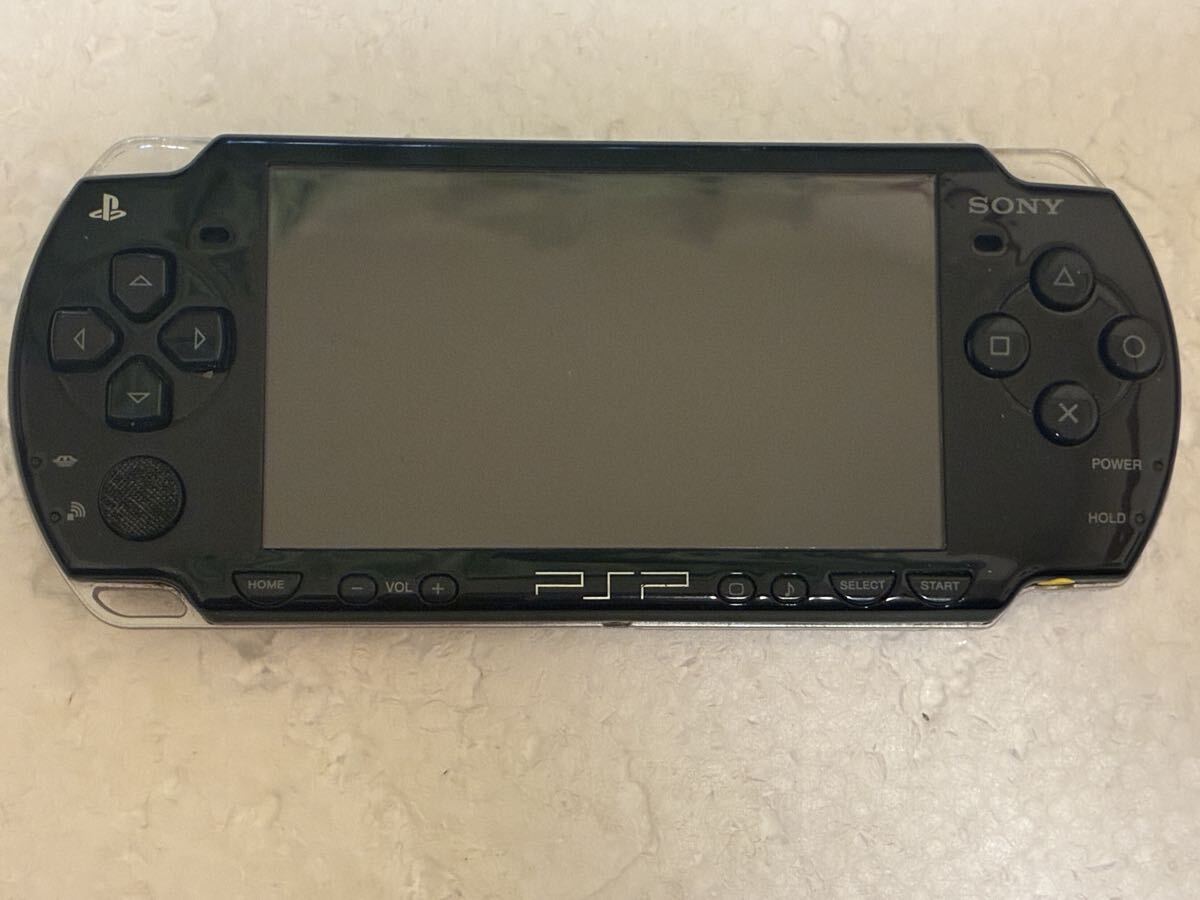 ★動作確認済み PSP プレイステーションポータブル 本体のみ PSP-2000 ピアノブラック バッテリーの蓋なし★拍卖