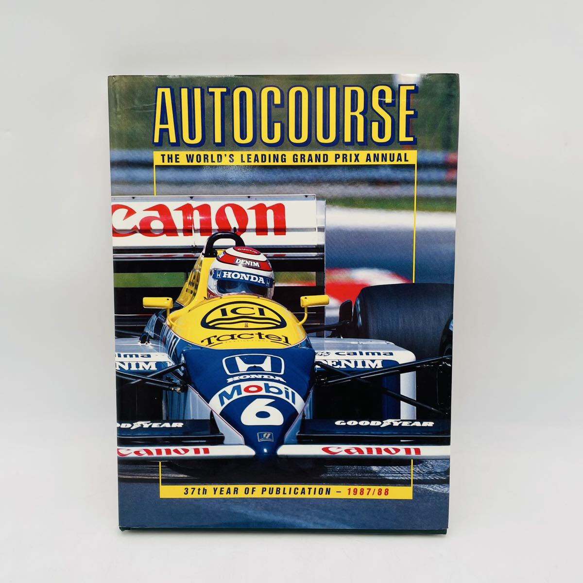 F1年鑑 Autocourse 1987-88 オートコース 洋書 F1 37th YEAR OF PUBLICATION拍卖