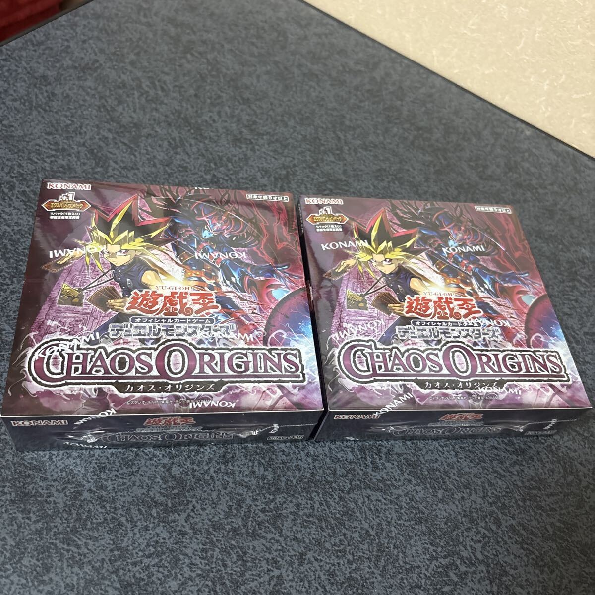遊戯王OCG カオスオリジンズ 未開封シュリンク付き 2BOXセット拍卖