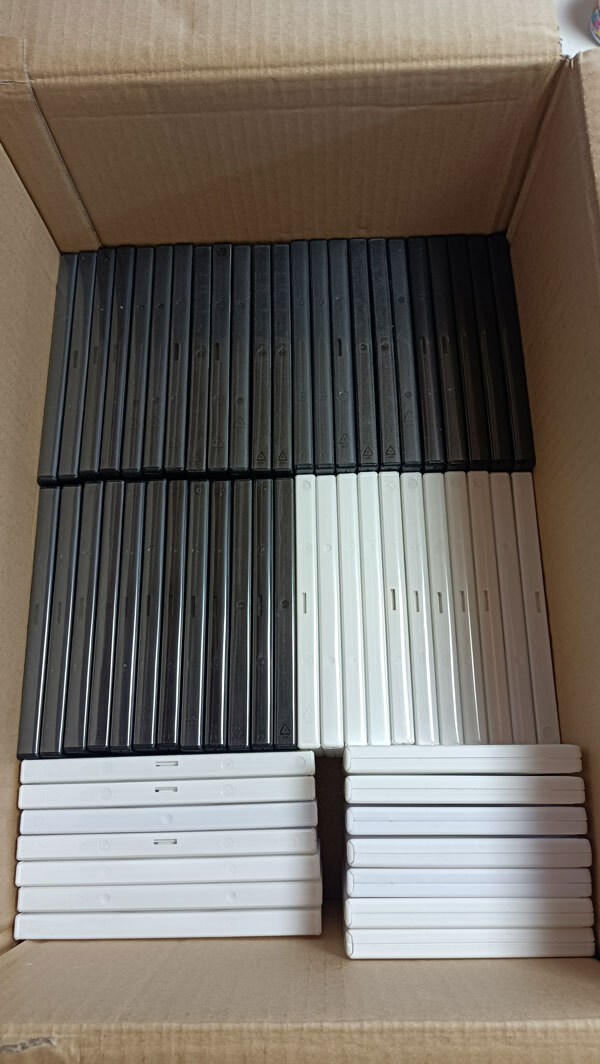 【⑥中古/キズ・擦れ・使用感あり】DVDトールケース「100枚」拍卖