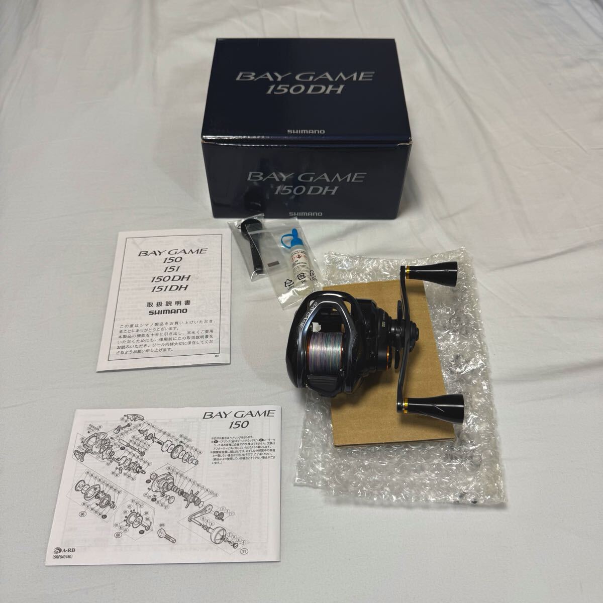 シマノ 18 ベイゲーム 150DH SHIMANO BAY GAME ベイトリール拍卖