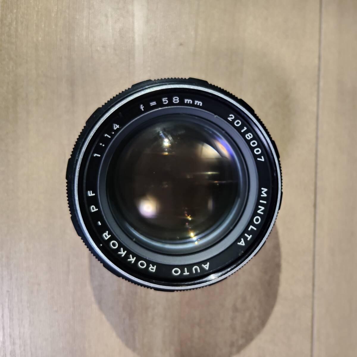 Minolta ミノルタ Auto rokkor PF 58mm f/1.4 拍卖