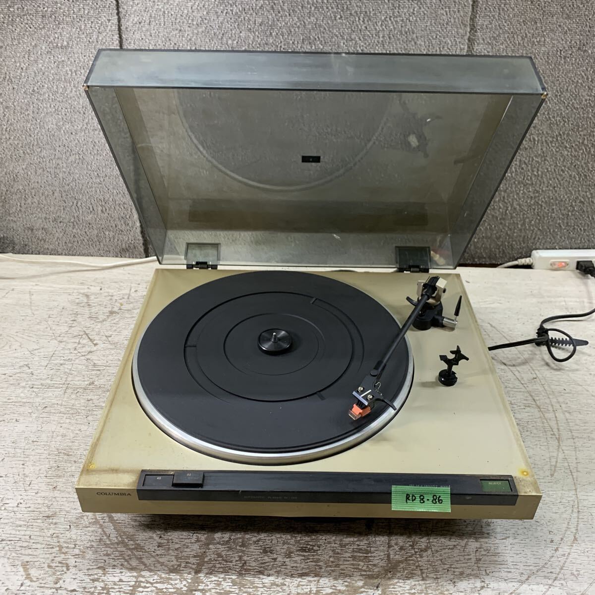 RD8-86 激安 レコーダープレーヤー COLUMBIA SL-100 AUTOMATIC PLEYER 通電NG 中古現状品 ※3回再出品で処分拍卖