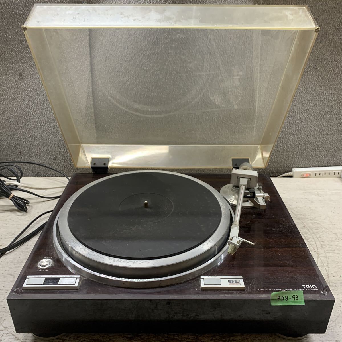 RD8-93 激安 レコーダープレーヤー TRIO KP-880D DIRECT DRIVE TURNTABLE 通電NG 中古現状品 ※3回再出品で処分拍卖