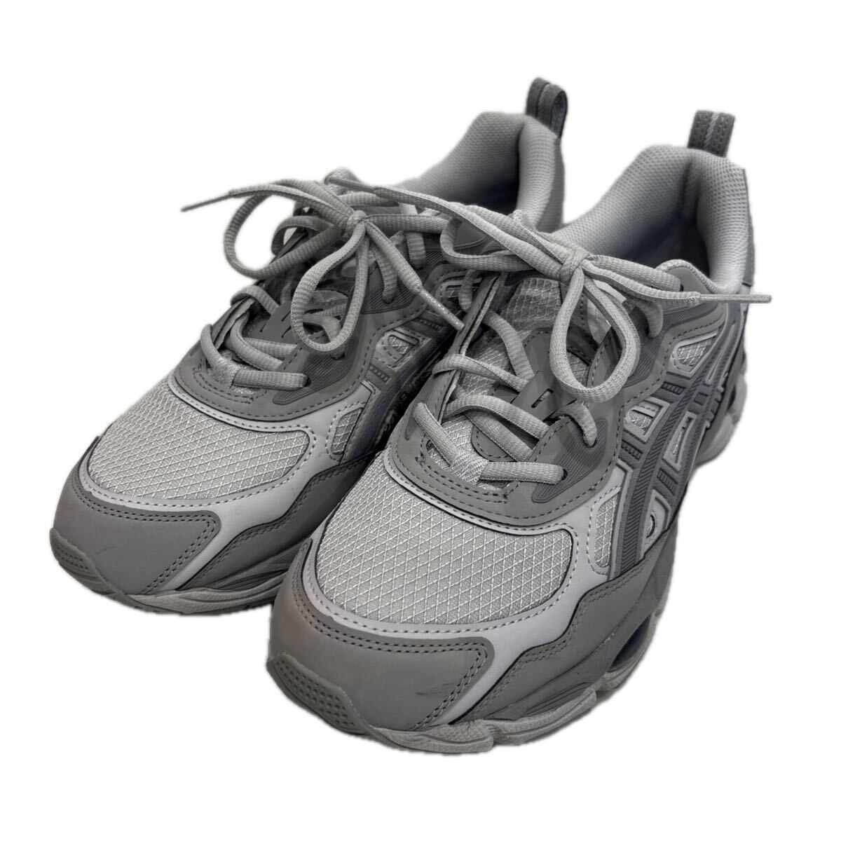 (44) ASICS アシックス 1203A383 GEL-NYC ローカットスニーカー 靴 27.5cm グレー 天然皮革 26321229974 m拍卖