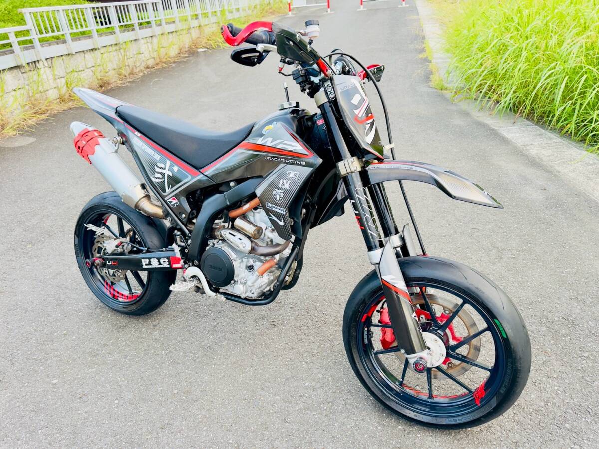 ヤマハ WR250X DG15J 8,593km ヨシムラマフラー・ゲイルスピード Type-R ホイール付き! EFI 中古車体!動画有!全国配送可!拍卖