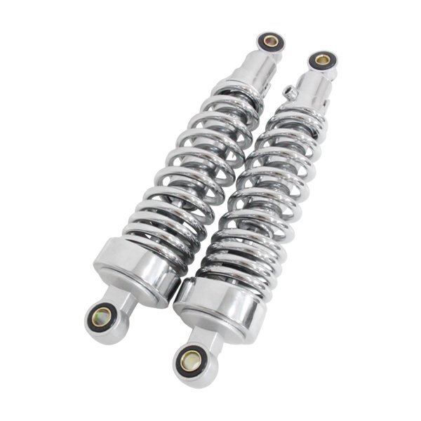ホンダ マグナ 250 MC-29 ヤマハ ビラーゴ 250 400 SR400 SR500 リア ショック アブソーバー サスペンション スプリング 310mm メッキ拍卖