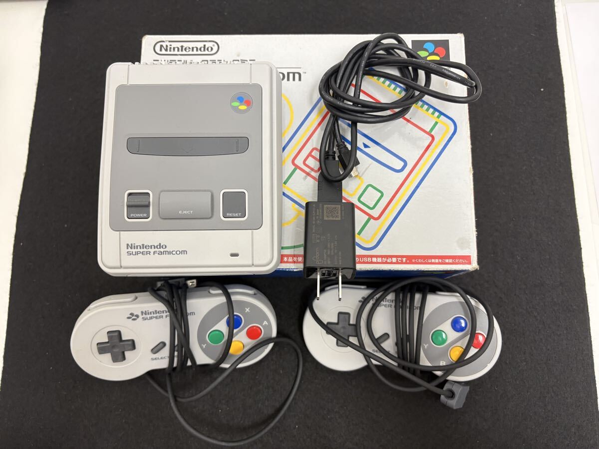 ニンテンドークラシックミニ ニンテンドー Nintendo スーファミ SFC 実働品拍卖