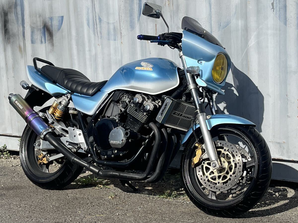 CB400SF Spec2 NC39 実働 書類、鍵あり 程度良好 綺麗 カスタム車 (検 HONDA CB400 NC31 NC42 レボ ボルドール VTEC 全国発送可能拍卖