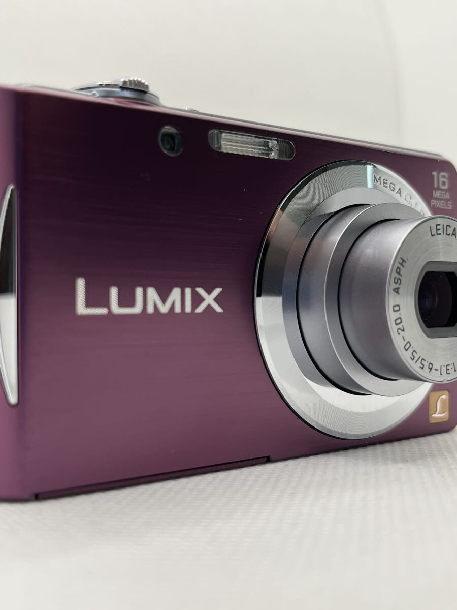 【稼動確認済】Panasonic コンパクトデジタルカメラ「LUMIX DMC-FH5」 バイオレット 1円〜【B67-A.YUB】拍卖