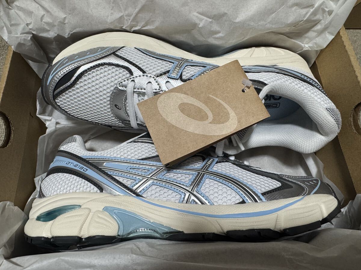 asics GT 2160 WHITE PURE SILVER 27.5 1203A544 101拍卖