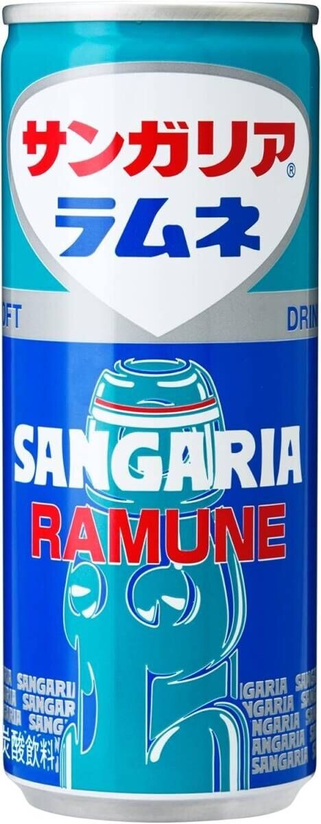サンガリア ラムネ 250g ×30本 炭酸飲料 清涼飲料 水分補給 爽快ドリンク 缶ジュース まとめ買い ケース販売 国産 人気飲み物拍卖