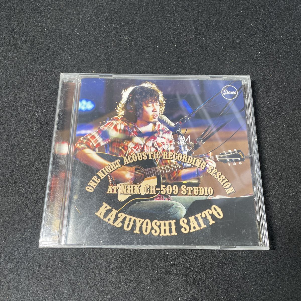 CD 斉藤和義 ONE NIGHT ACOUSTIC RECORDING SESSION AT NHK CR-509 STUDIES ライブCD拍卖