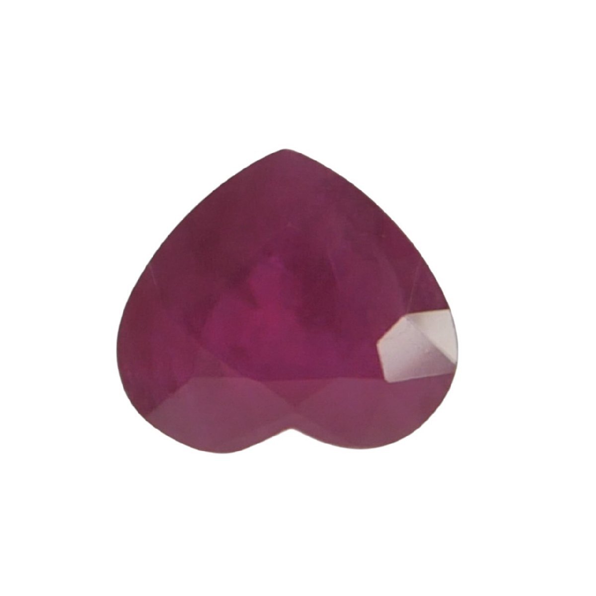 極美品 1円スタート 天然ルビー ルース 2.756ct ハートシェイプ 裸石 宝石 色石 ジュエリー コランダム NGLソーティング拍卖