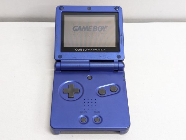 ★動作確認済★ 任天堂 ゲームボーイアドバンスSP アズライトブルー AGS-001 GB/GBC/GBA対応 本体のみ GBASP レトロゲーム Nintendo D93拍卖
