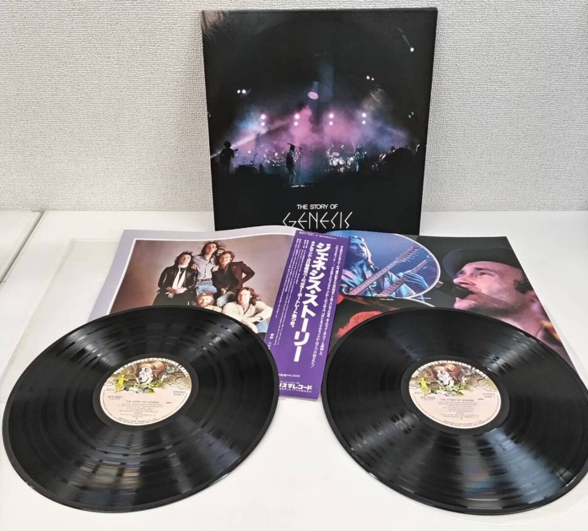 1030【帯有LPレコード2枚組】ジェネシス : Genesis / ジェネシス・ストーリー : The Story of Genesis / 日本独自企画 / SFX-10061〜2 拍卖