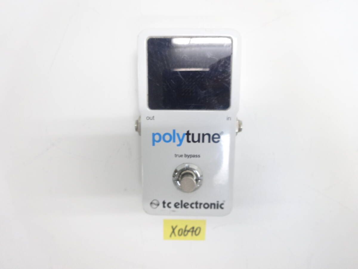 tc electronic polytune チューナー 動作未確認 X0640拍卖