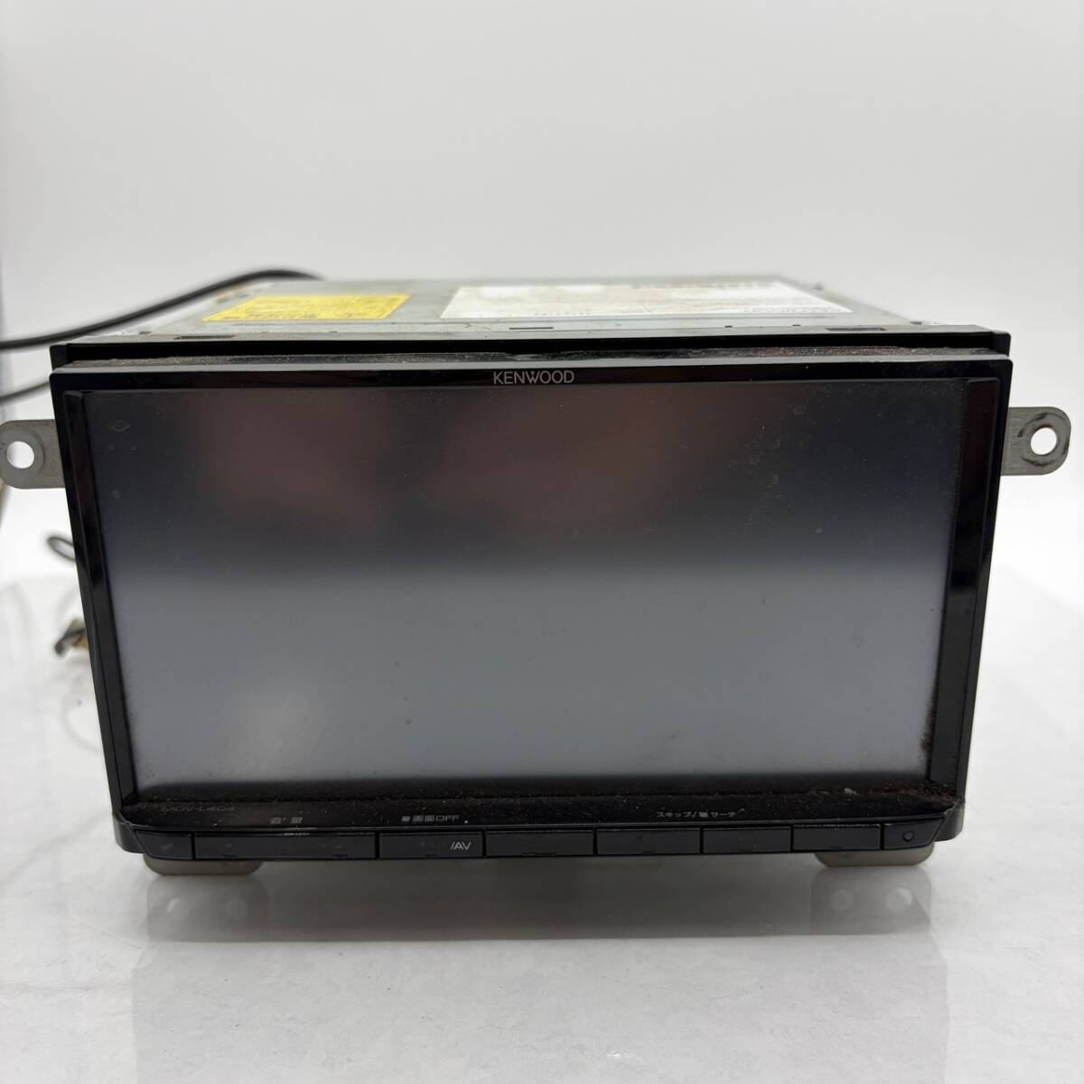 【通電・ナビ/DVDOK】KENWOOD 7V型メモリーナビ 彩速ナビ MDV-L404 2016年製(電源ハーネス付)拍卖