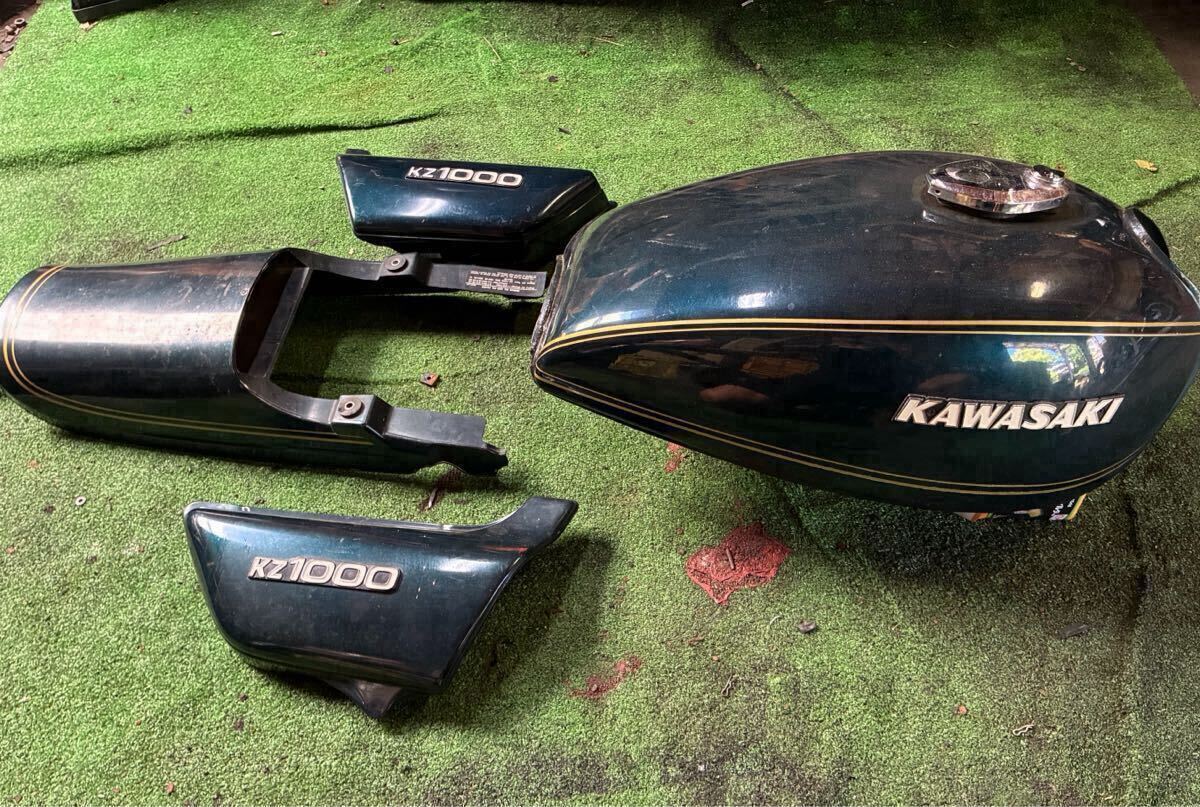 KZ1000A Z1000A 純正オリジナルペイント外装 貴重 お宝 マニア必見 ヤレ仕様にどうぞ Z1 Z2 Z1R Z1000MKII KZ900 KZ Z1000R Z10000J拍卖