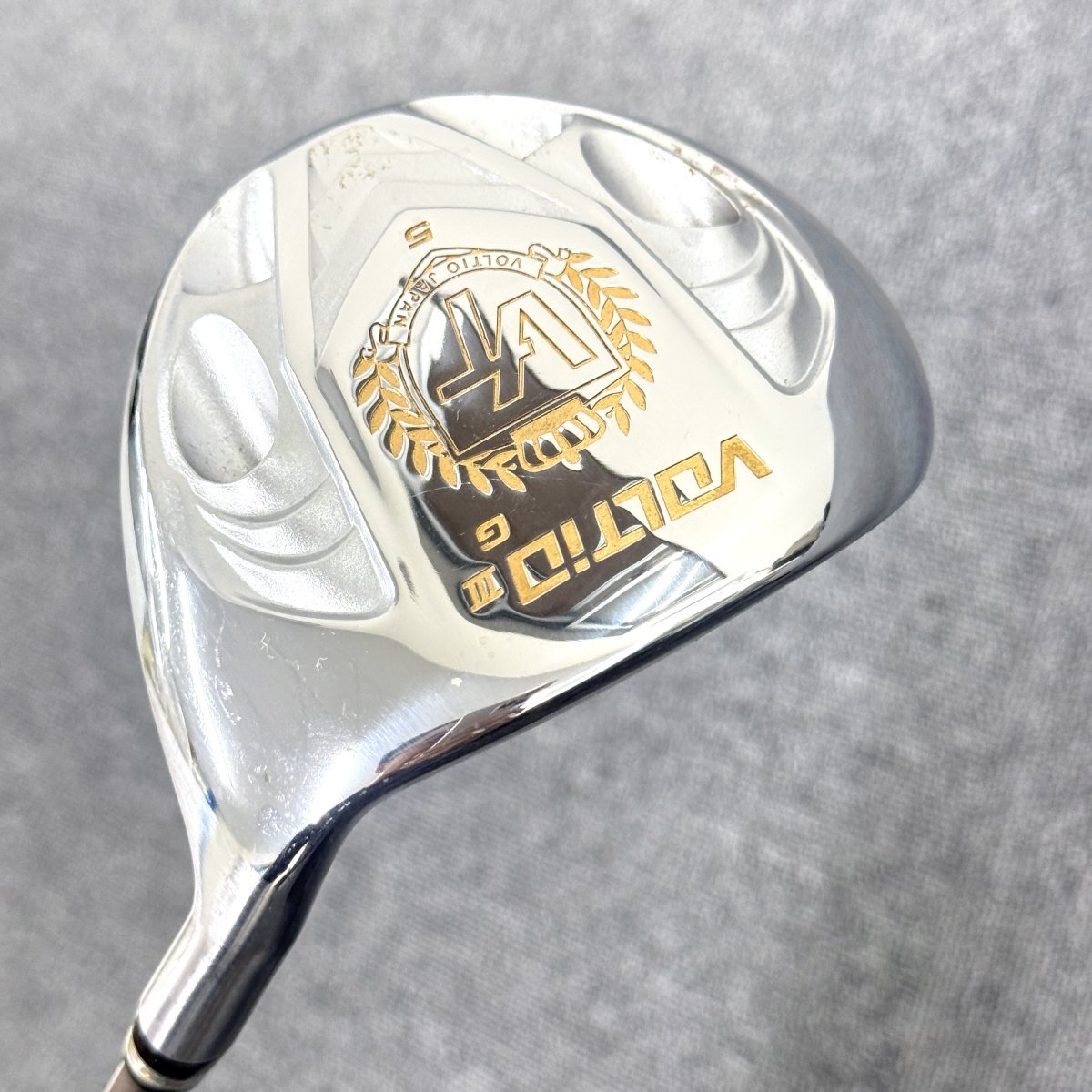 1円/中古★KATANA GOLF カタナゴルフ VOLTIO III G ボルティオ #5フェアウェイウッド 18度(R) 42inch VJ-5Fカーボンシャフト★拍卖