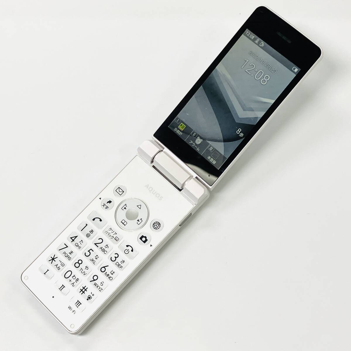 AQUOS ケータイ4 A205SH ホワイト Softbank版 利用制限〇 SIMロック解除済み 中古ジャンク SIMフリー拍卖