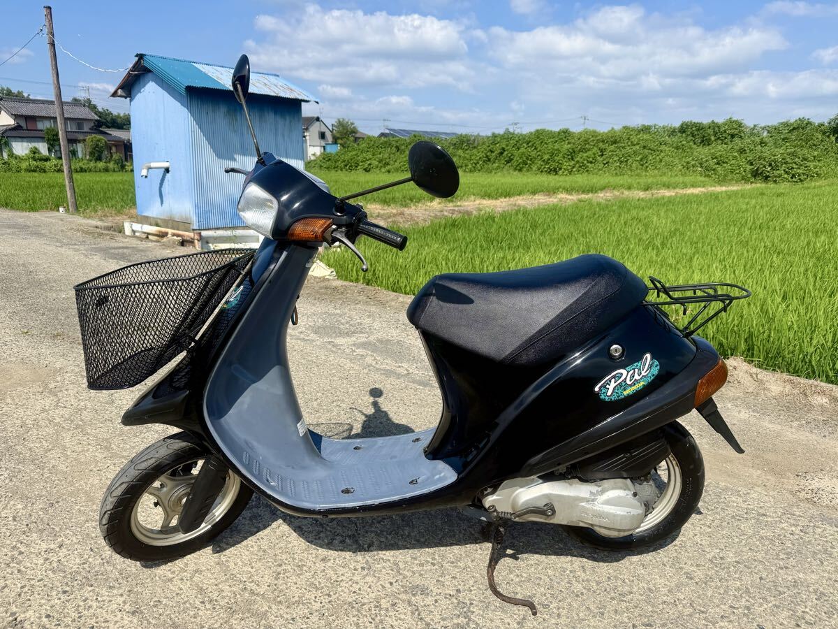 ホンダ パル 実働 PAL 埼玉発 熊谷市 2スト AF17 原付き スクーター 書類付き 検)ミント キュート タクト セピア レッツ拍卖