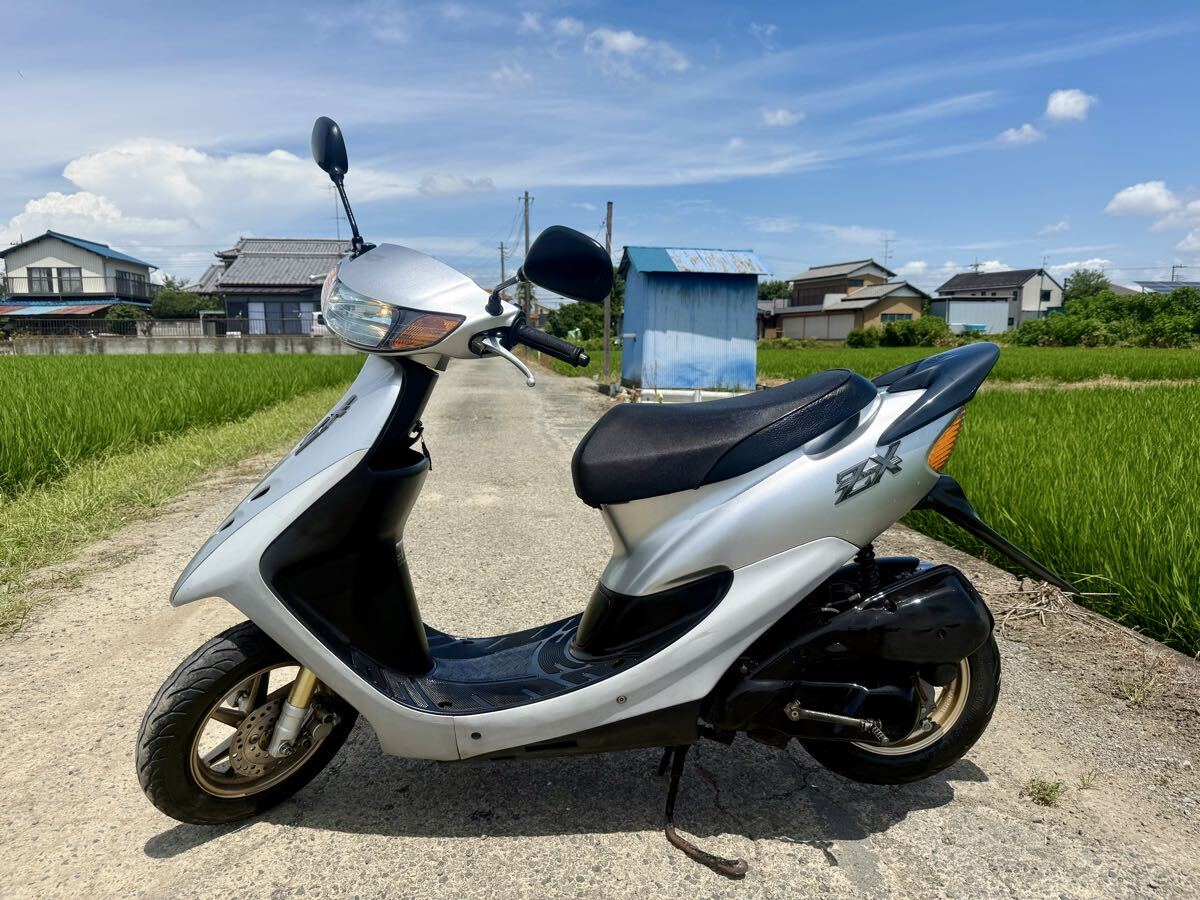 ホンダ ディオ ZX 実働 AF35 美車 埼玉発 熊谷市 2スト 原付き スクーター 希少 書類付き 検)DIO ZR ZZ セピア レッツ拍卖