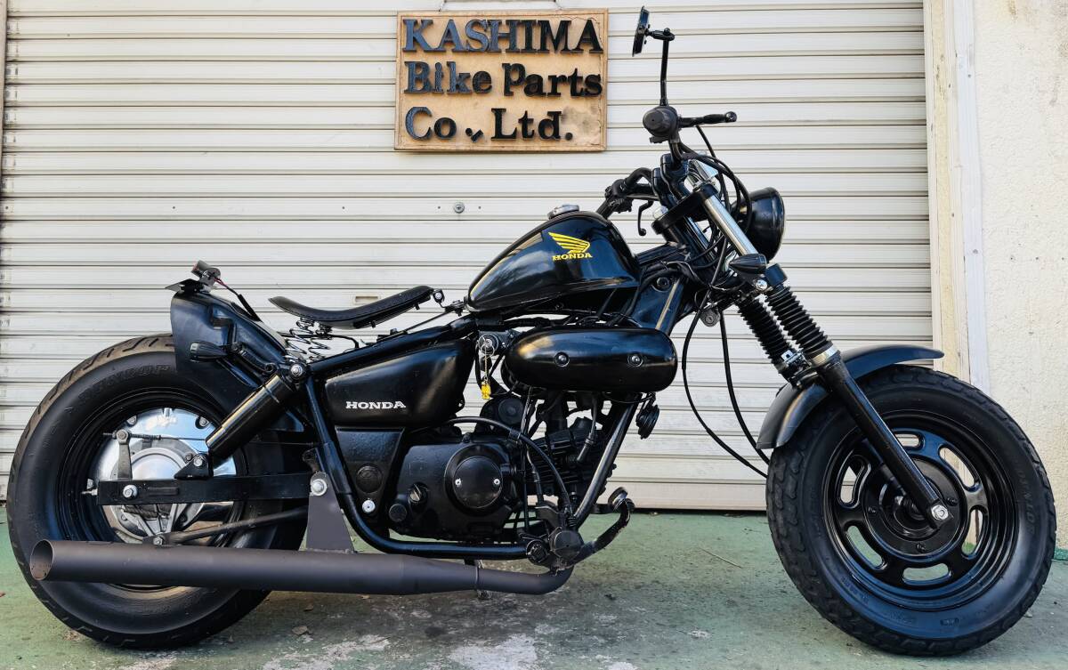 ホンダ マグナ50 AC13 前後12インチカスタム 実動車両 鹿嶋市から 即決落札で送料無料(関東のみ) デポ止め本州一部四国九州送料無料有り拍卖