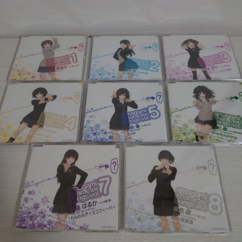 アマガミ キャラクターソング vol.1 ~ 8 / 【まとめ売り】【中古開封品】拍卖