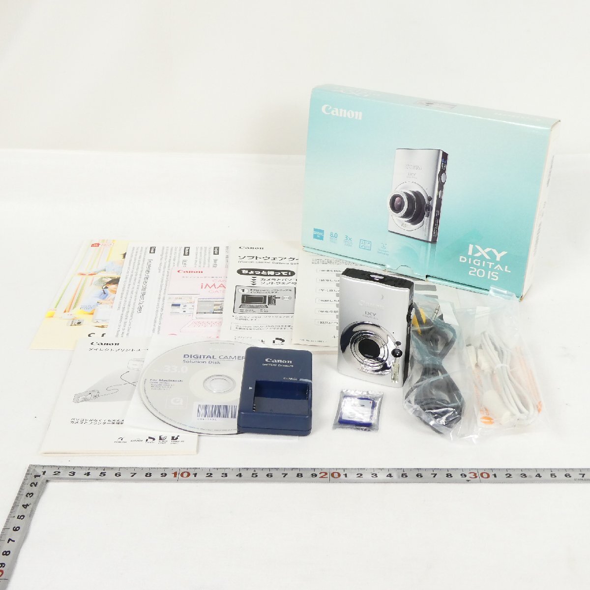 動作品 キヤノン Canon コンパクトデジタルカメラ IXY 20 IS コンデジ デジカメ PC1271 イクシー 充電器 外箱等付属 中古■GF046s■拍卖