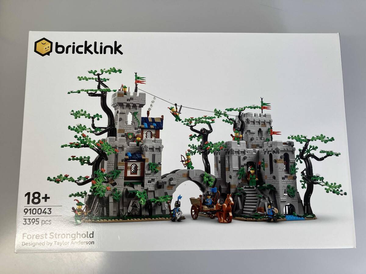 正規品 新品 未開封 LEGO レゴ ブリックリンク 910043 森の砦 ※デザイナーズプログラム お城シリーズ ミニフィグ フォレストマン 騎士 馬拍卖