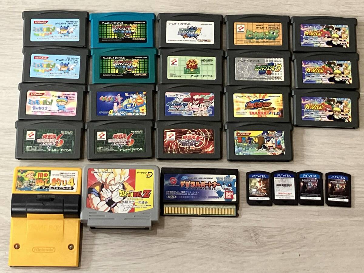 【ジャンク・動作未確認】 ゲームソフト 26点セット ゲームボーイアドバンス PSvita等 まとめ売り 任天堂 ニンテンドー PlayStation Vita拍卖