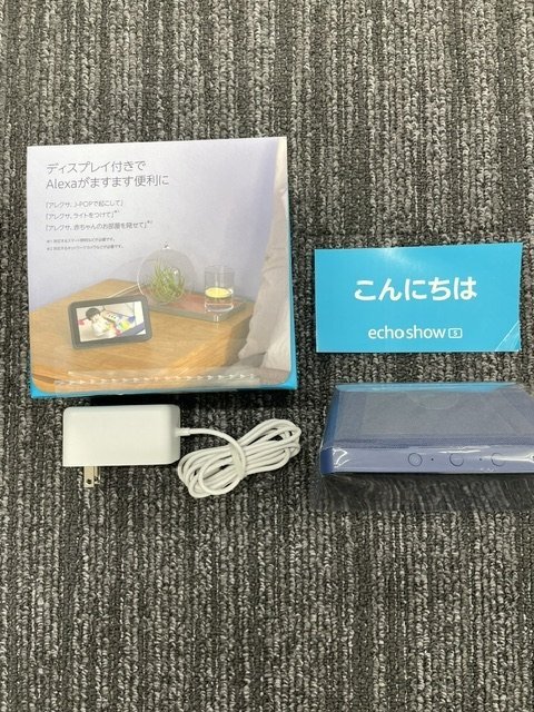 【掘り出し】5.5インチ ディスプレイ Amazon Echo Show 5 第2世代 ディープシーブルー 動作確認済 付属品完備 ◇ ■■エコーショー拍卖
