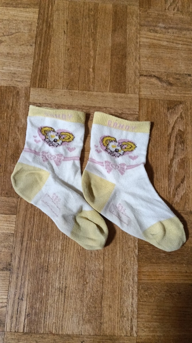スマイルプリキュア キャンディ マスコット 妖精 靴下 ソックス 16-18拍卖