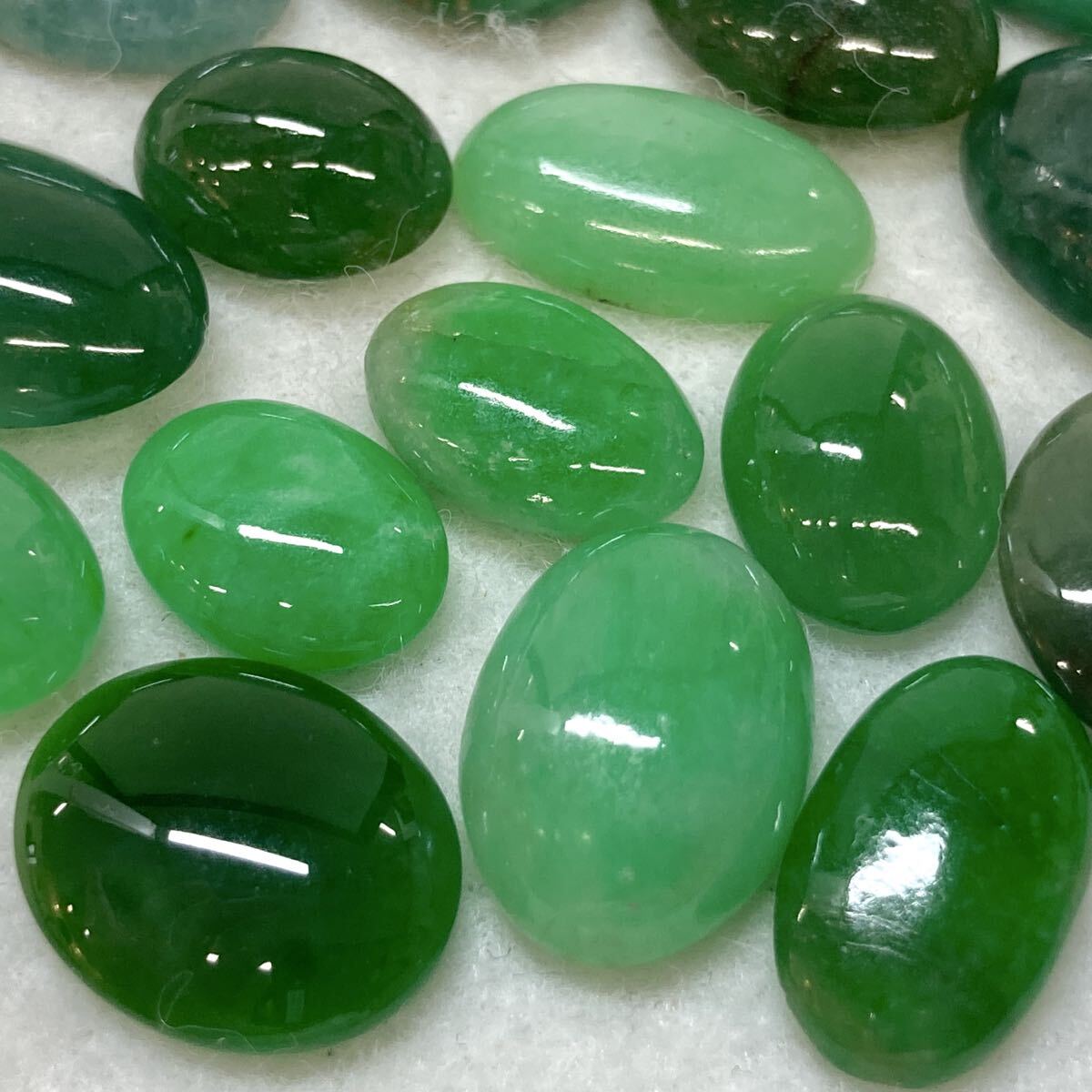 ☆天然本翡翠おまとめ150.5ct☆a 約30.1g ルース 裸石 宝石 jewerly ジェイダイト jadite ヒスイ ひすい オーバル w3マ2拍卖
