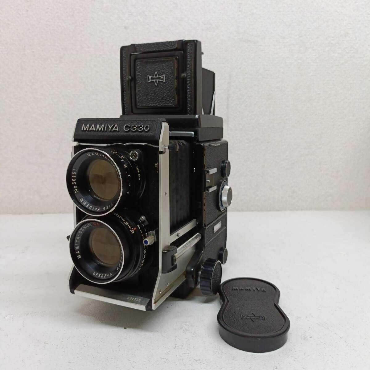 CA393-70 MAMIYA C330 PROFESSSIONAL 二眼レフカメラ MAMIYA-SEKOR DS 1:3.5 105mm 拍卖