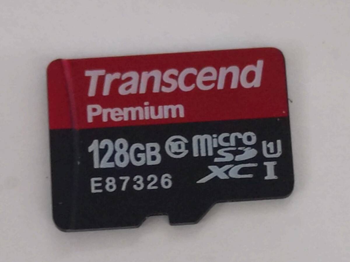 Transcend Premium microSDXC 128GB UHS-I microSDカード拍卖