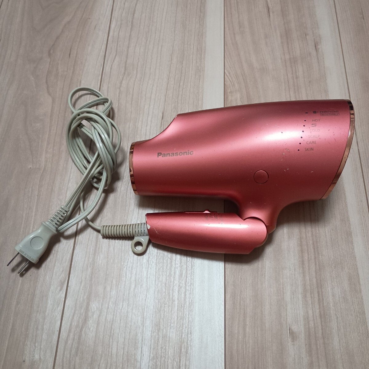 2285 動作確認済 1円スタート Panasonic ヘアドライヤー パナソニック ドライヤー ナノケア EH-NA0E拍卖