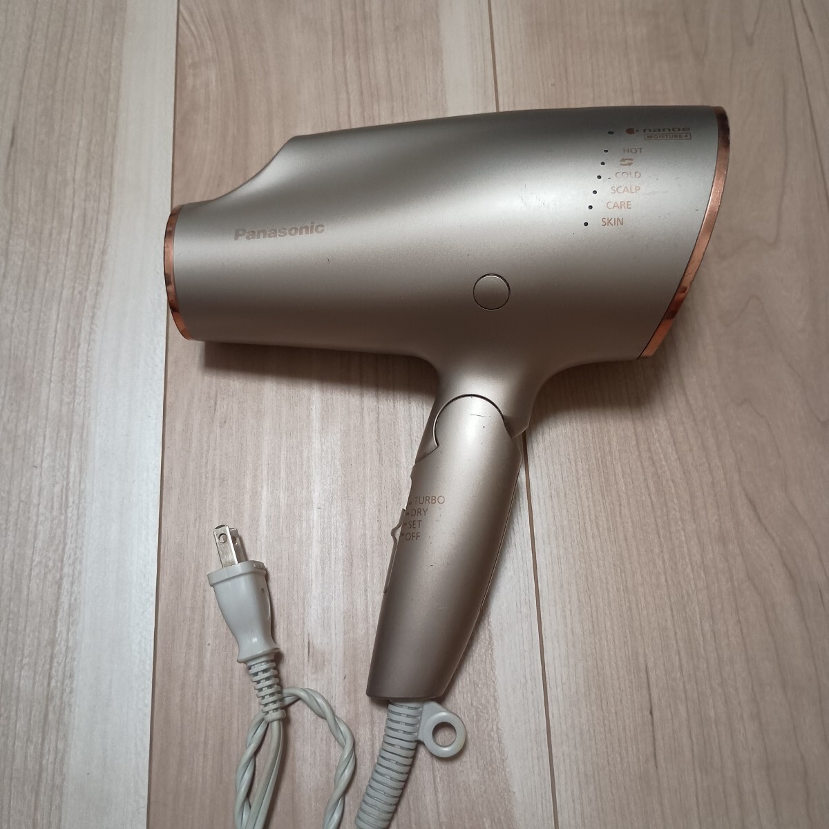 2286 動作確認済 1円スタート Panasonic ヘアドライヤー EH-CNA0E パナソニック ドライヤー ナノケア拍卖