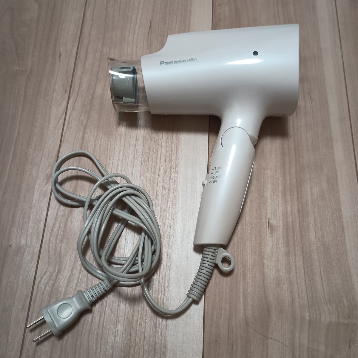 2292 Panasonic ヘアドライヤー パナソニック ドライヤー 動作確認済 1円スタート ホワイト ナノケア EH-NA2K拍卖