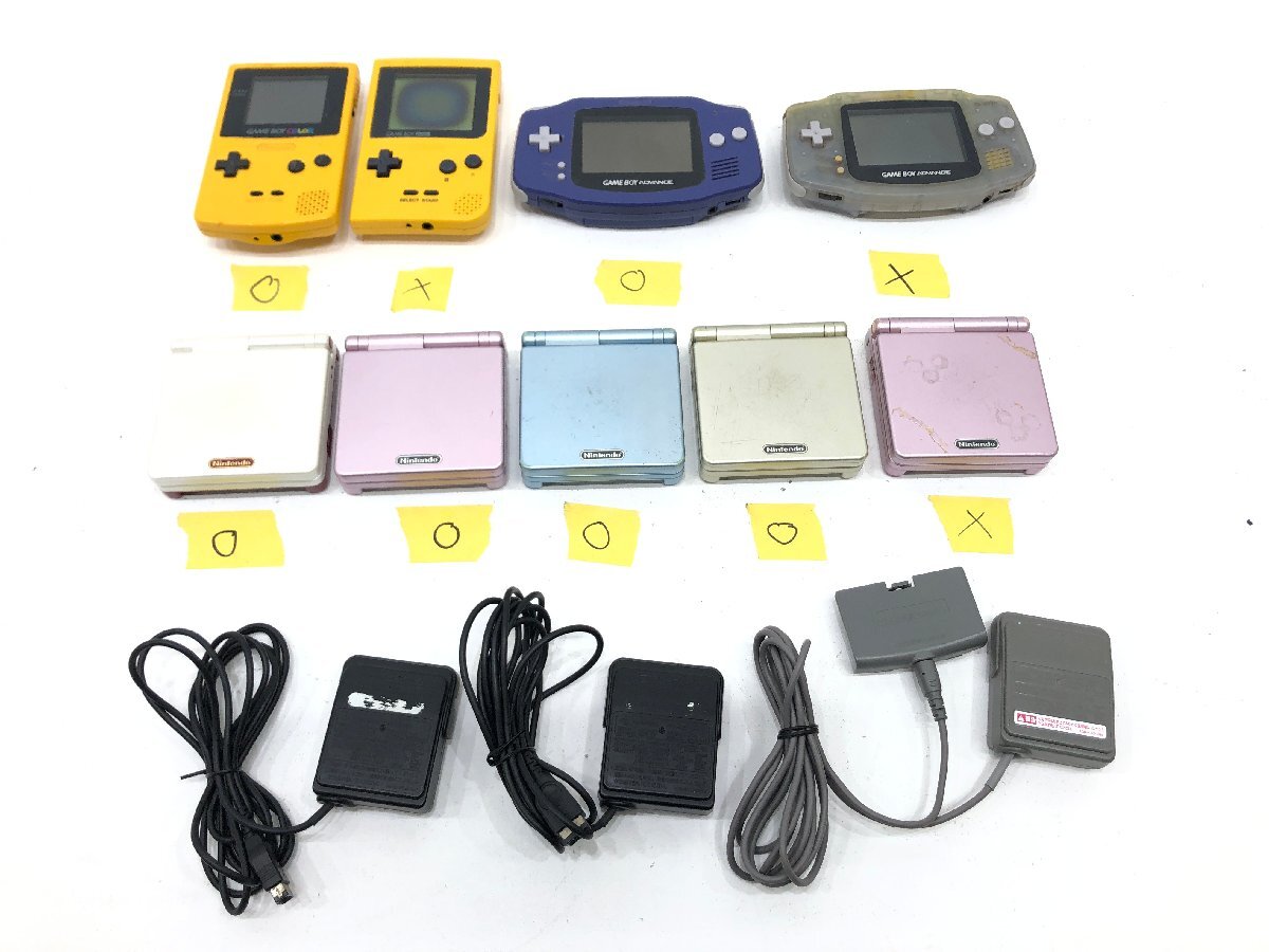 ◇ジャンク品 Nintendo/ニンテンドー ゲームボーイ ゲームボーイアドバンス ゲームボーイアドバンスSP おまとめ 同梱不可 1円スタート拍卖