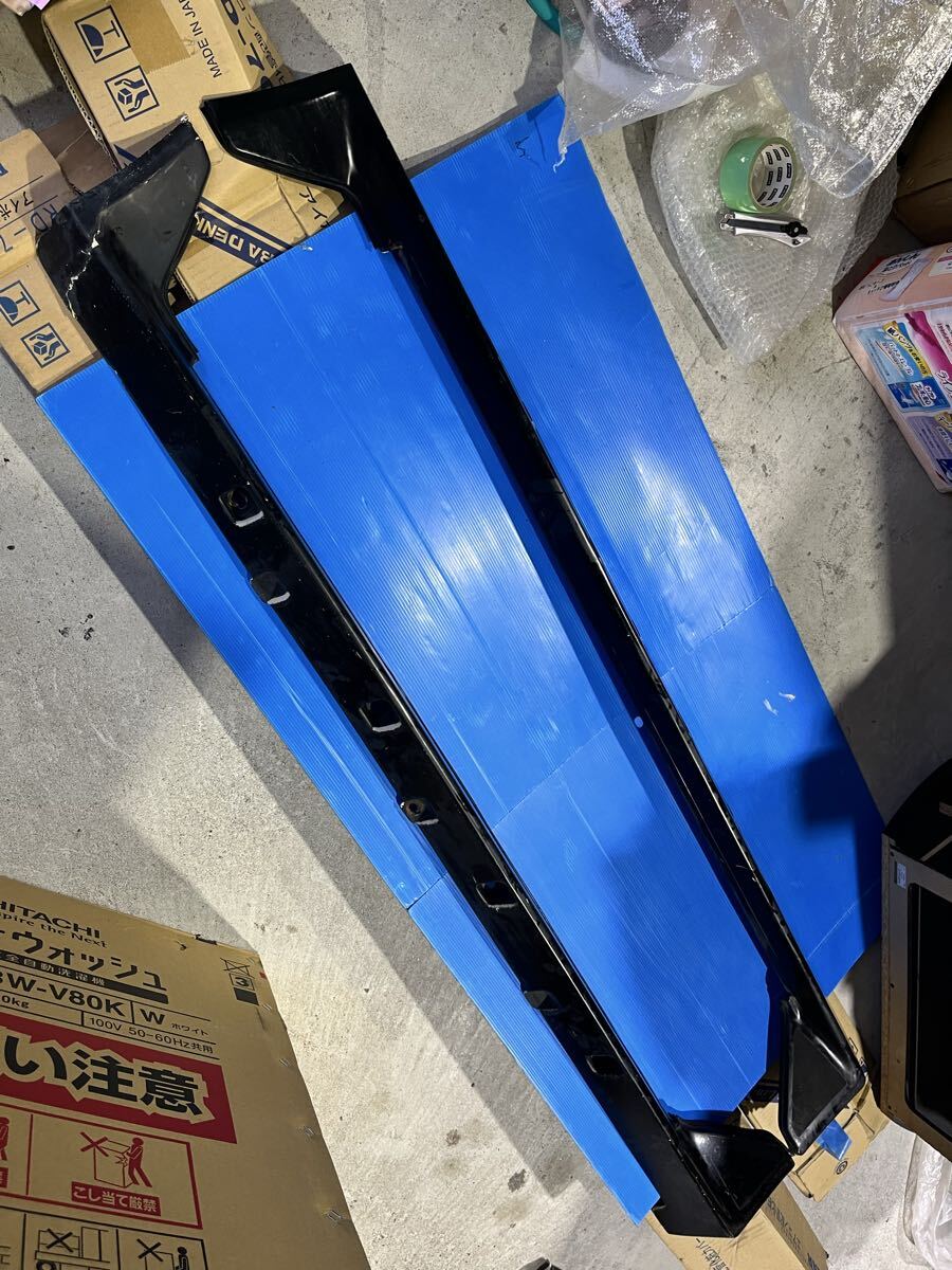 AE86レビントレノGT-APEX純正サイドステップ 左右セット ブラック エアロパーツ ジャンク拍卖