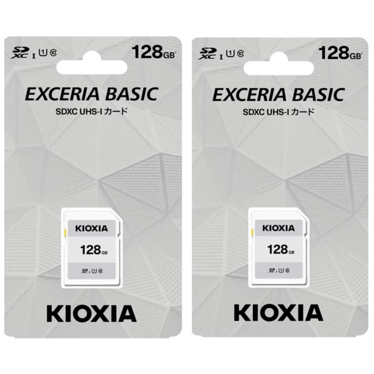 KIOXIA SDメモリーカード 128GB KCA-SD128GS 2セット【1円スタート出品・新品・送料無料】拍卖