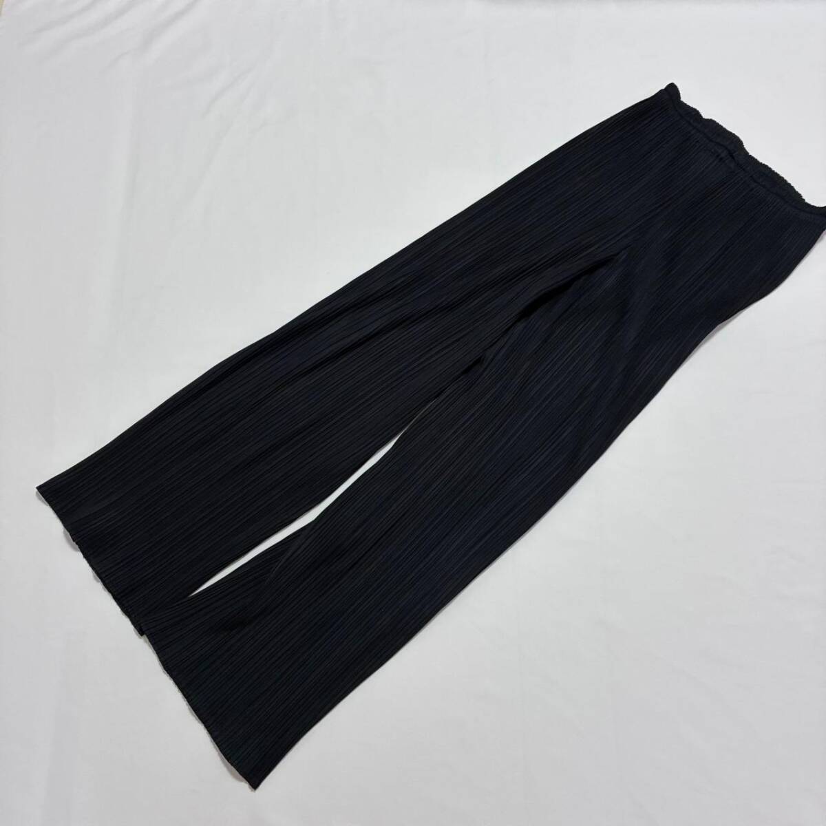 ISSEY MIYAKE イッセイミヤケ プリーツプリーズ PP04ーJF609 パンツ ボトムス レディース サイズ 2 ブラック拍卖
