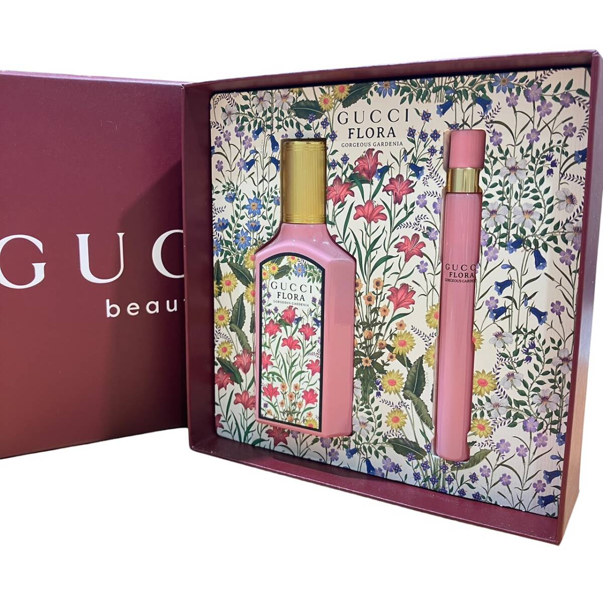 GUCCI グッチ フローラ ゴージャス ガーデニア オードパルファム 50ml 10ml 約190g 約21g 香水拍卖